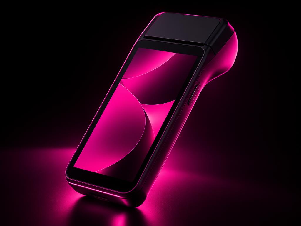 Handheld POS concept render