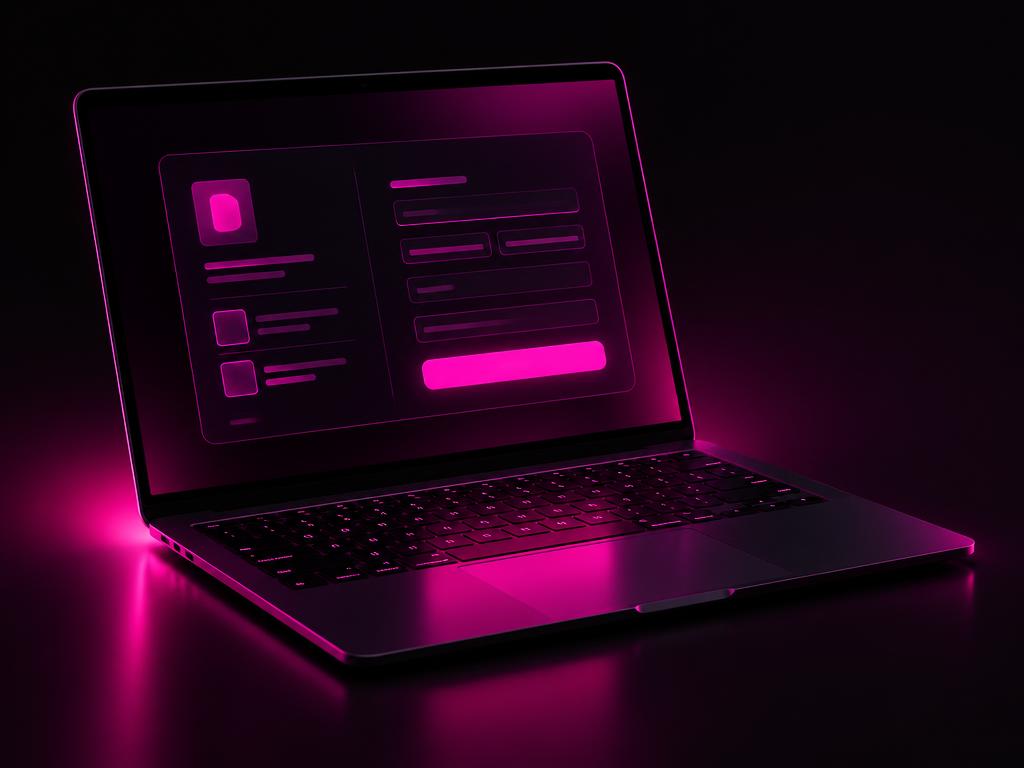 Online Checkout concept render